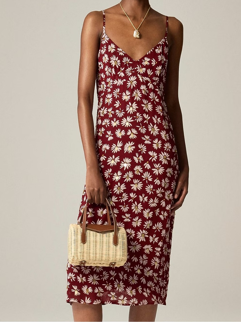 Small rattan top-handle bag - Picture 2 of 8